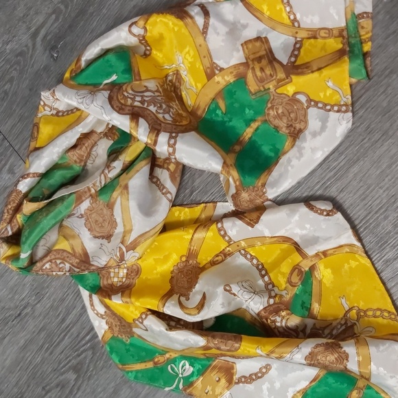 Vintage Silk Scarf - Picture 5 of 6